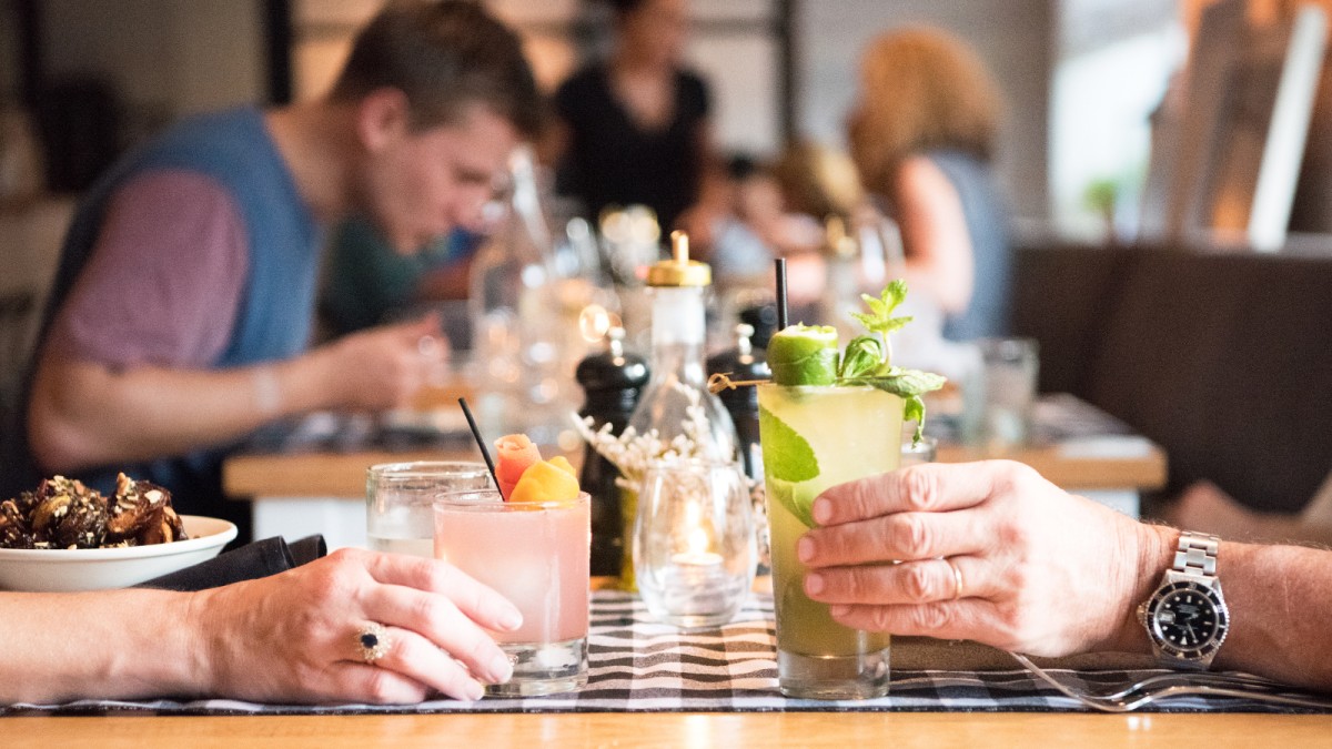 Craft cocktails in Savannah