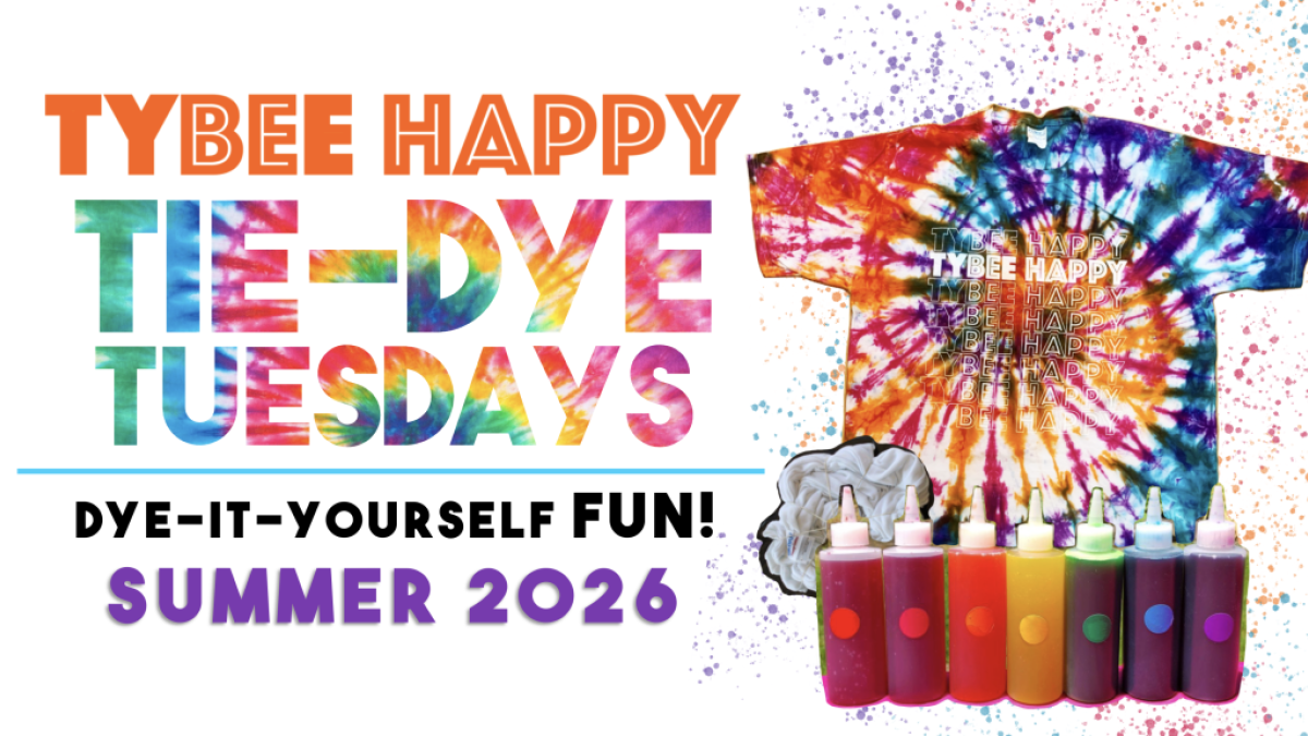 Tybee Happy Tie-Dye Tuesdays | Dye-It-Yourself Fun at Kelly & Company! | Summer 2026