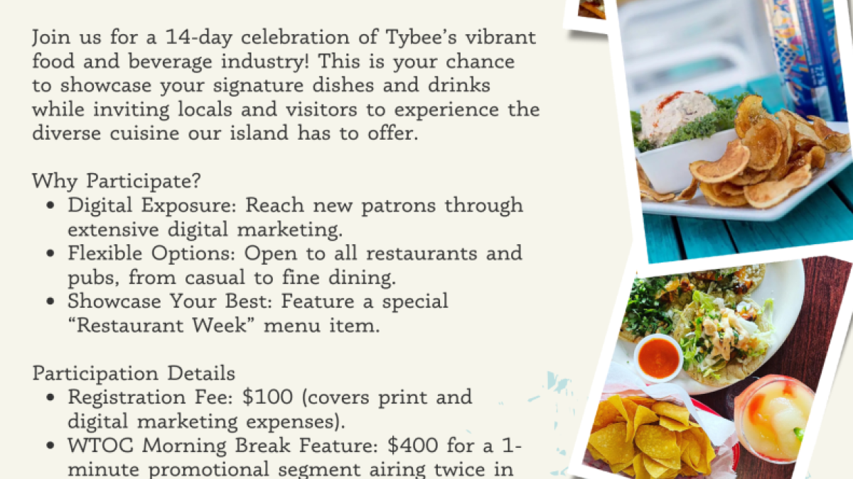 Tybee Island Restaurant Week 2025 Visit Savannah