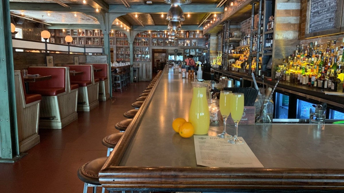 Prohibition is known for its cozy speakeasy vibe. Prohibition has a cozy speakeasy vibe.
