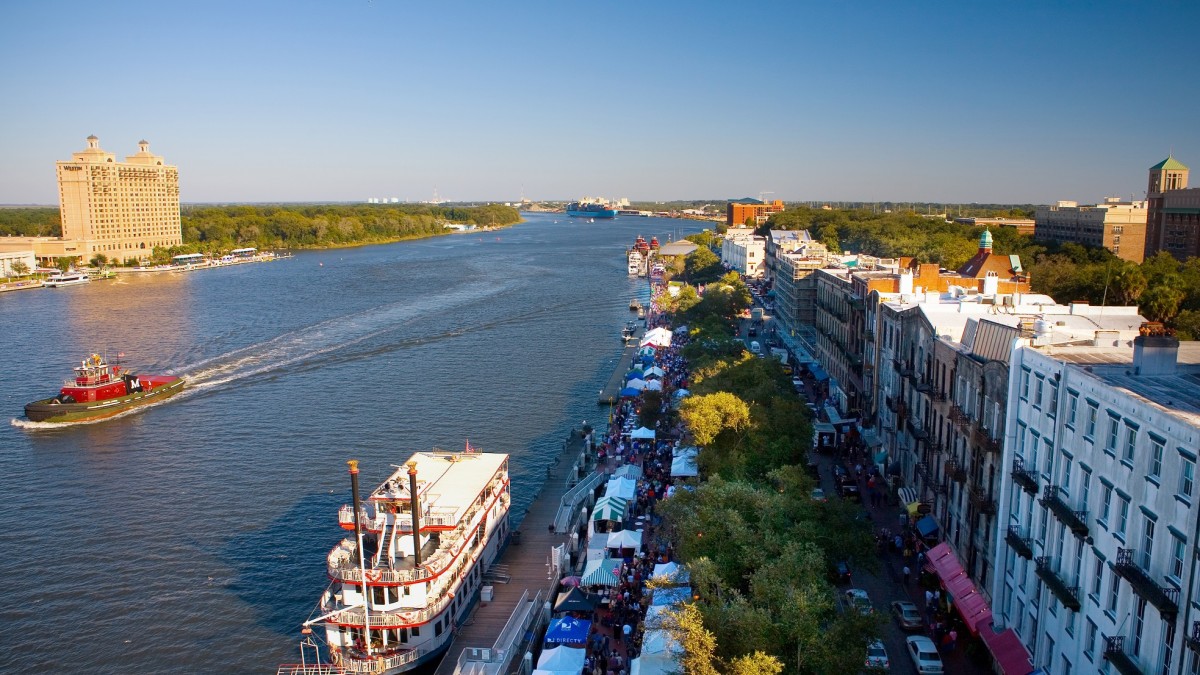 River Street aerial