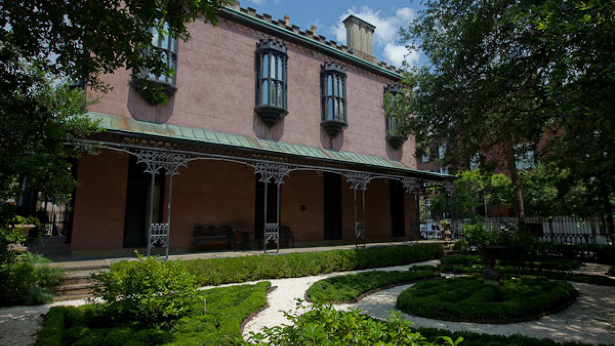 The Green-Meldrim House in Savannah, Georgia.