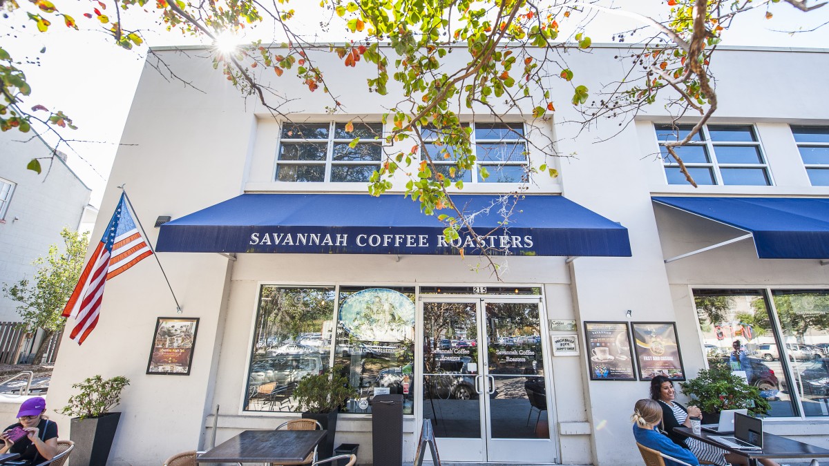 Savannah Coffee Roasters Exterior by Geoff Johnson Savannah Coffee Roasters Exterior by Geoff Johnson