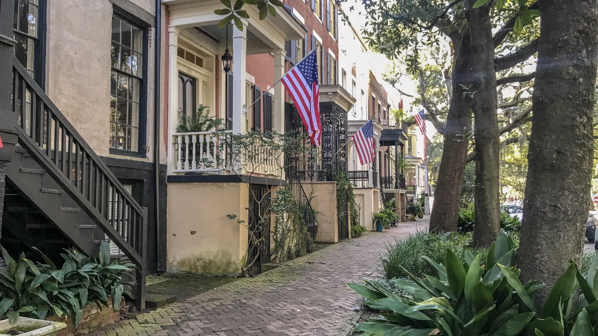 Savannah's Historic District.