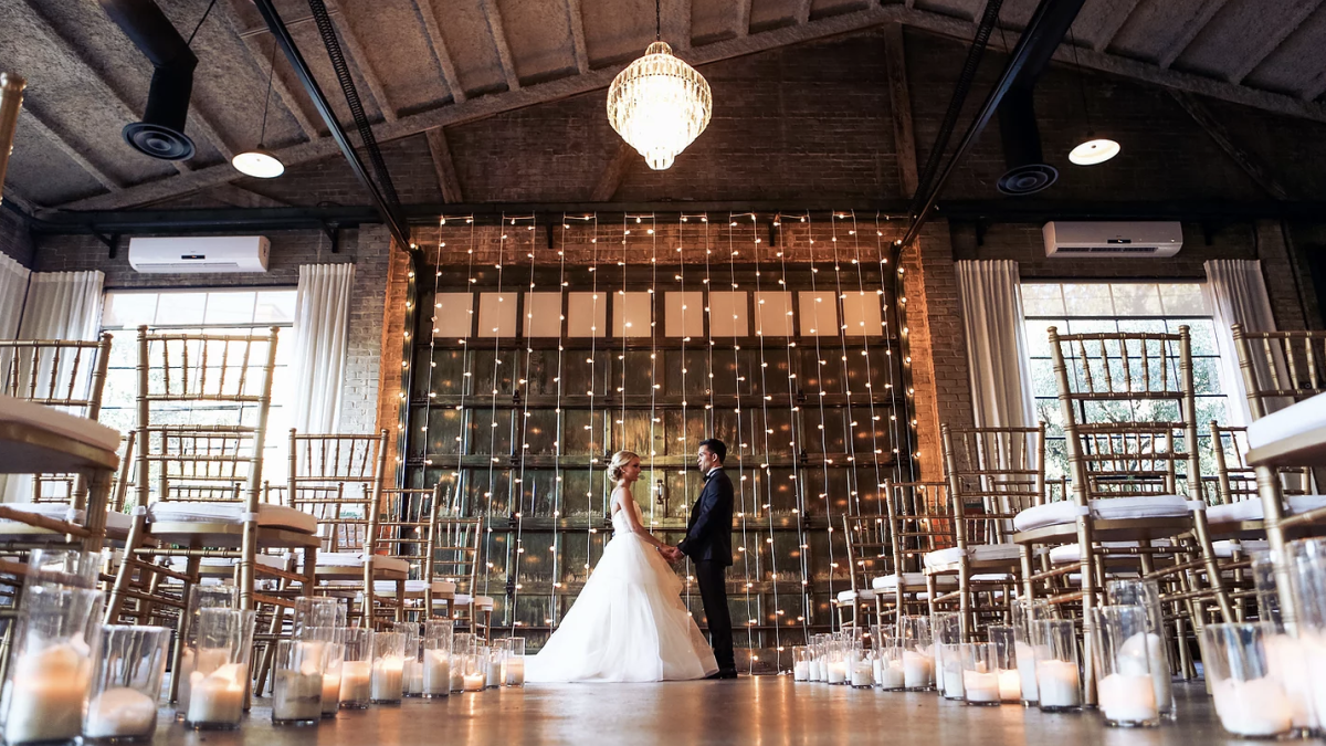 A wedding ceremony at Soho South Events in Savannah, Georgia