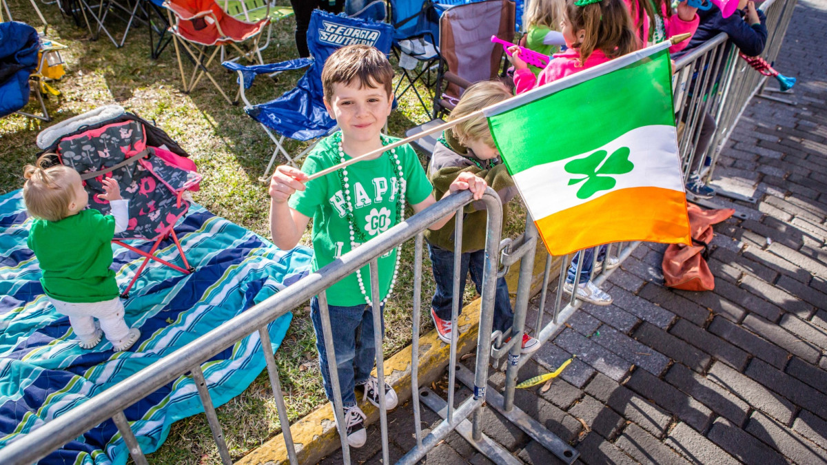 Irish pride at Savannah's St. Patrick's Day Parade