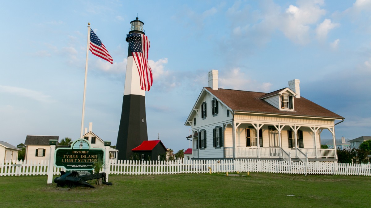 Tybee Island Light Station.