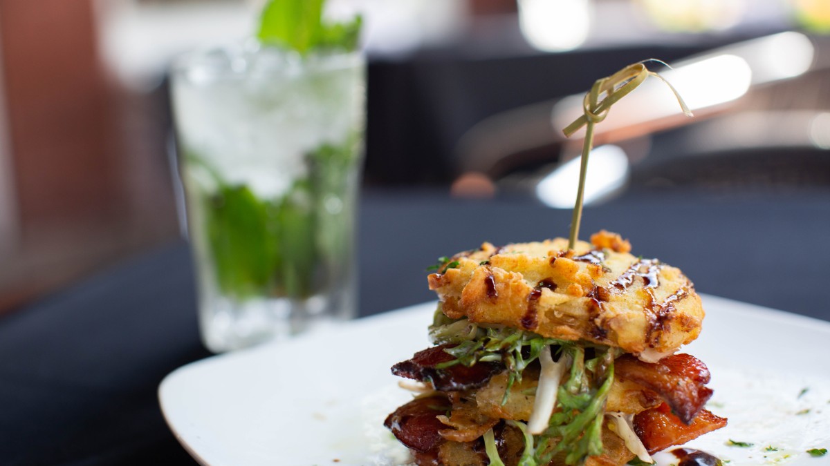 "BLT" Stack at Belford's Savannah Seafood & Steaks.
