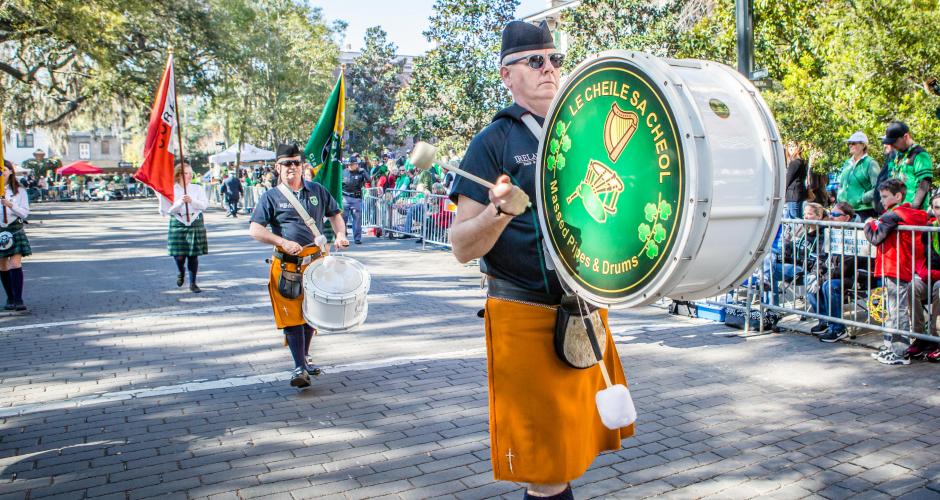 St. Patrick's Day in Savannah