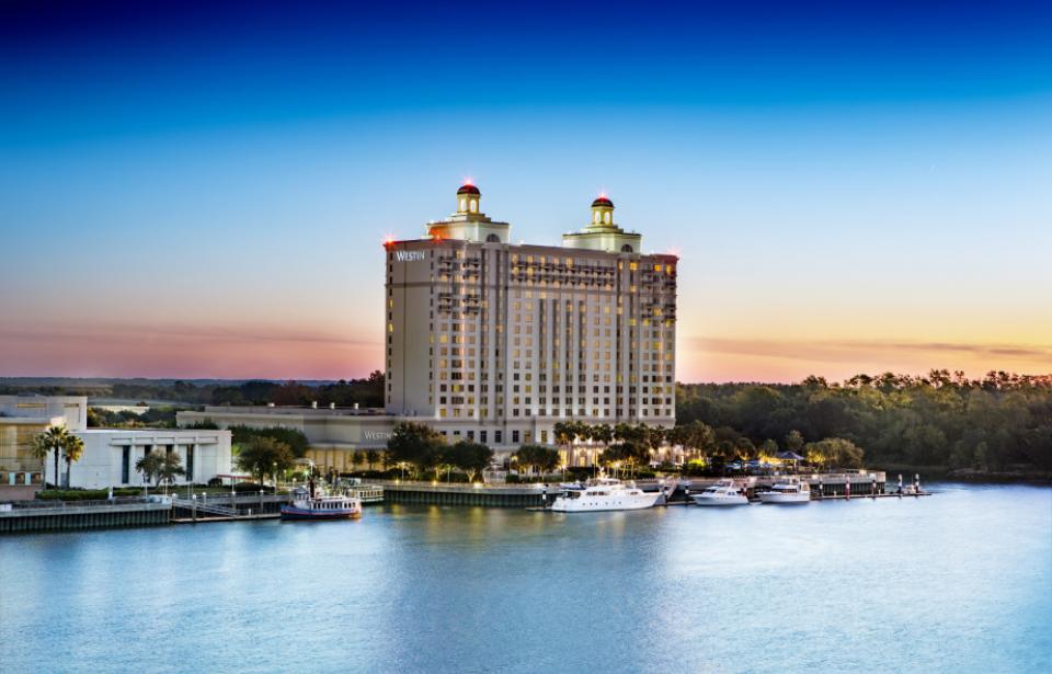 A - Westin Savannah Harbor at Dawn A - Westin Savannah Harbor at Dawn