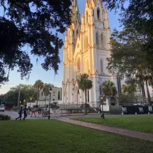 cathedral sunset lafayette square
