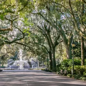 Forsyth Park fountain