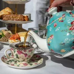 mansion on forsyth tea service