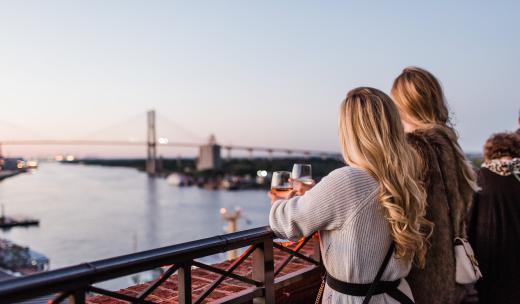 Girls at Top Deck Top Deck Savannah Georgia