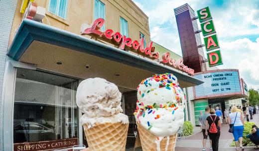 Leopold's Ice Cream. Leopold's Ice Cream.