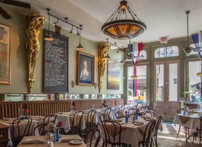 Circa 1875 is a charming French-style bistro. 