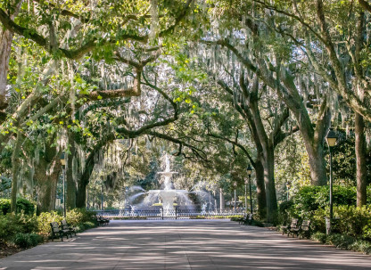Forsyth Park fountain
