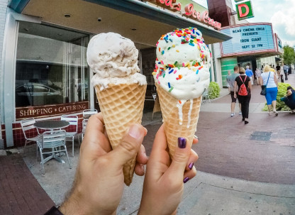 Leopold's Ice Cream.