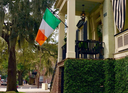 irish flags jones street savannah
