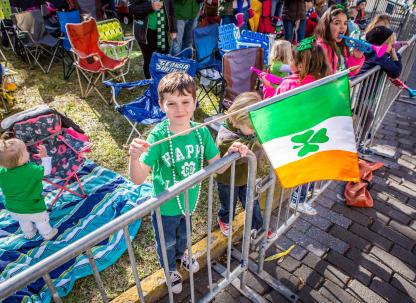 Irish pride at Savannah's St. Patrick's Day Parade