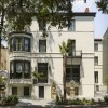 The exterior view of The Douglas, a historic inn in Savannah, GA.
