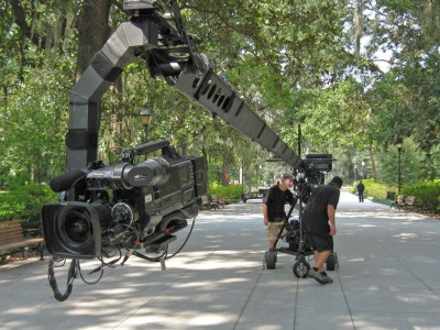 Film Crew in Savannah Film Crew in Savannah