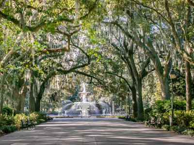 Savannah's Forsyth Park Fountain