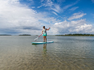 Paddleboarding in Savannah, Georgia