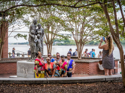 African American Monument on River Street