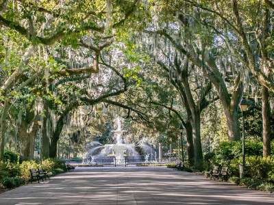 Forsyth Park fountain