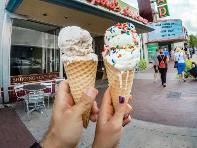 Leopold's Ice Cream.