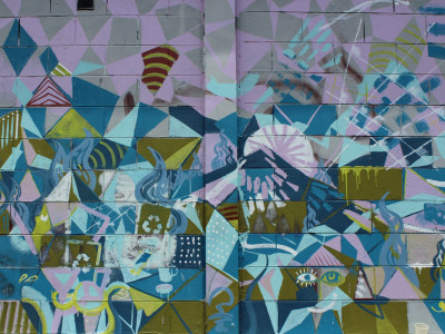 The Starland Dairy is covered in works of art. 