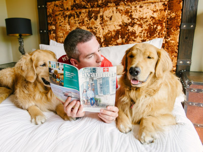 A dog-friendly hotel in Savannah, Georgia