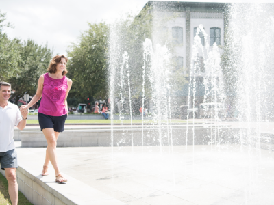 Ellis Square Fountain